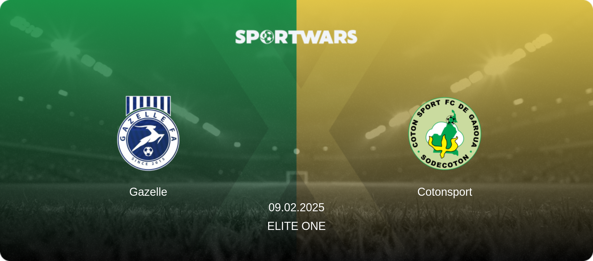 Gazelle — Cotonsport, 09.02.2025 — Elite One (match preview)