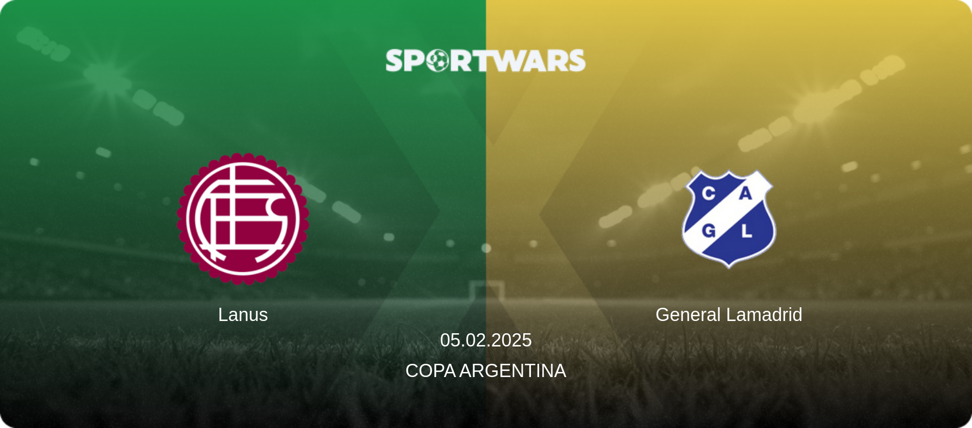 Lanus — General Lamadrid, 05.02.2025 — Copa Argentina (match preview)