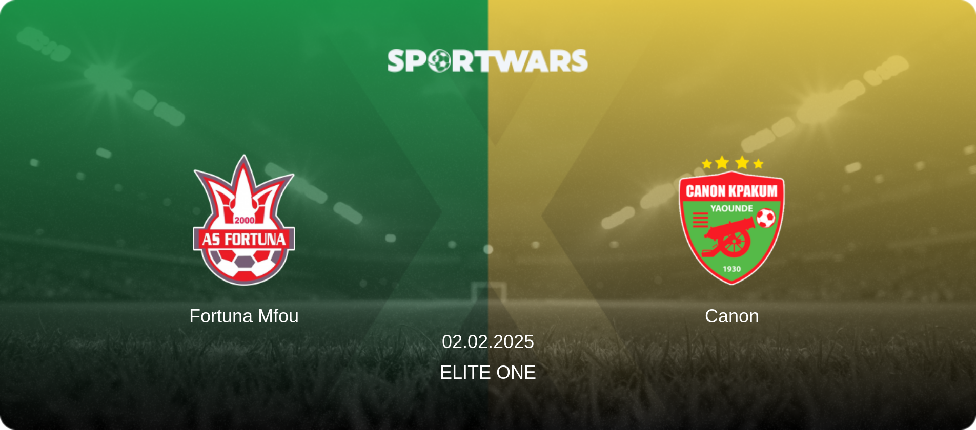 Fortuna Mfou — Canon, 02.02.2025 — Elite One (match preview)