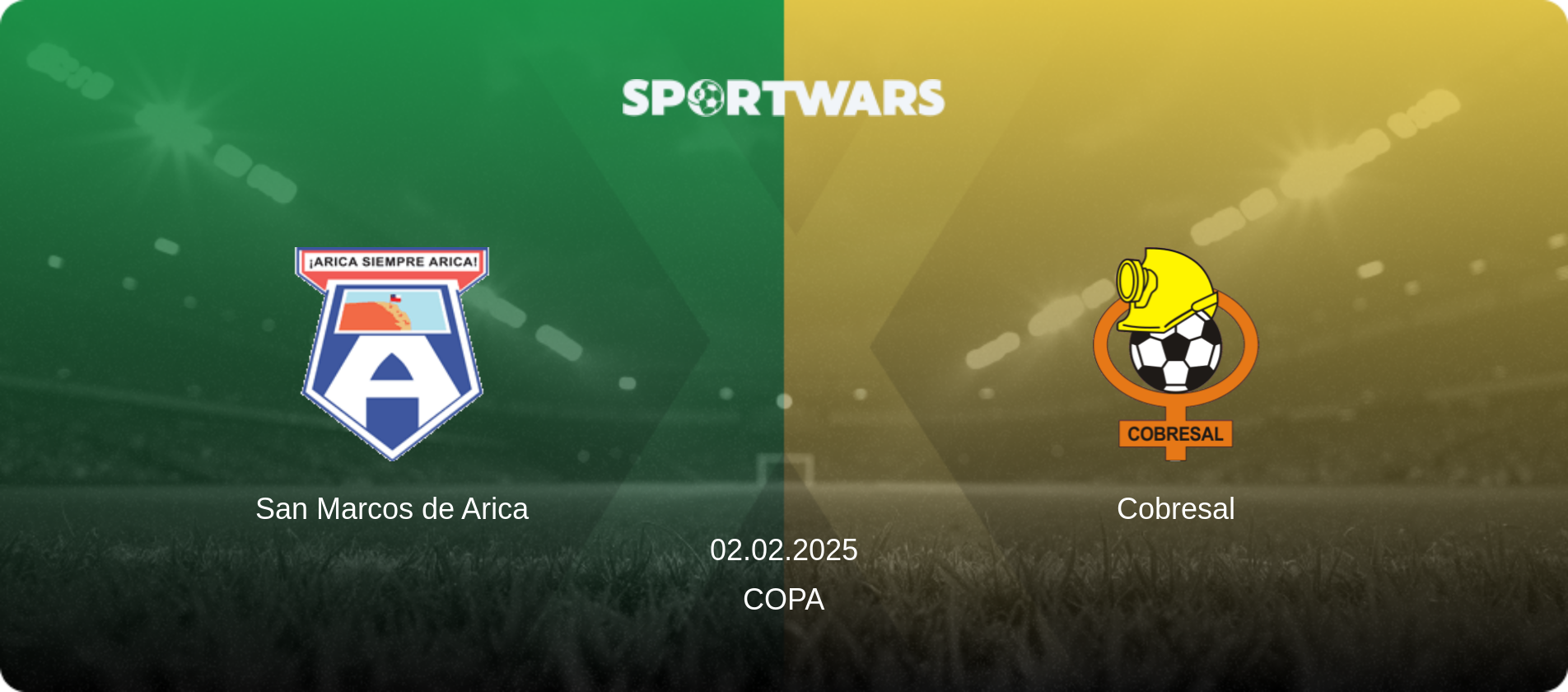 San Marcos de Arica — Cobresal, 02.02.2025 — Copa (match preview)