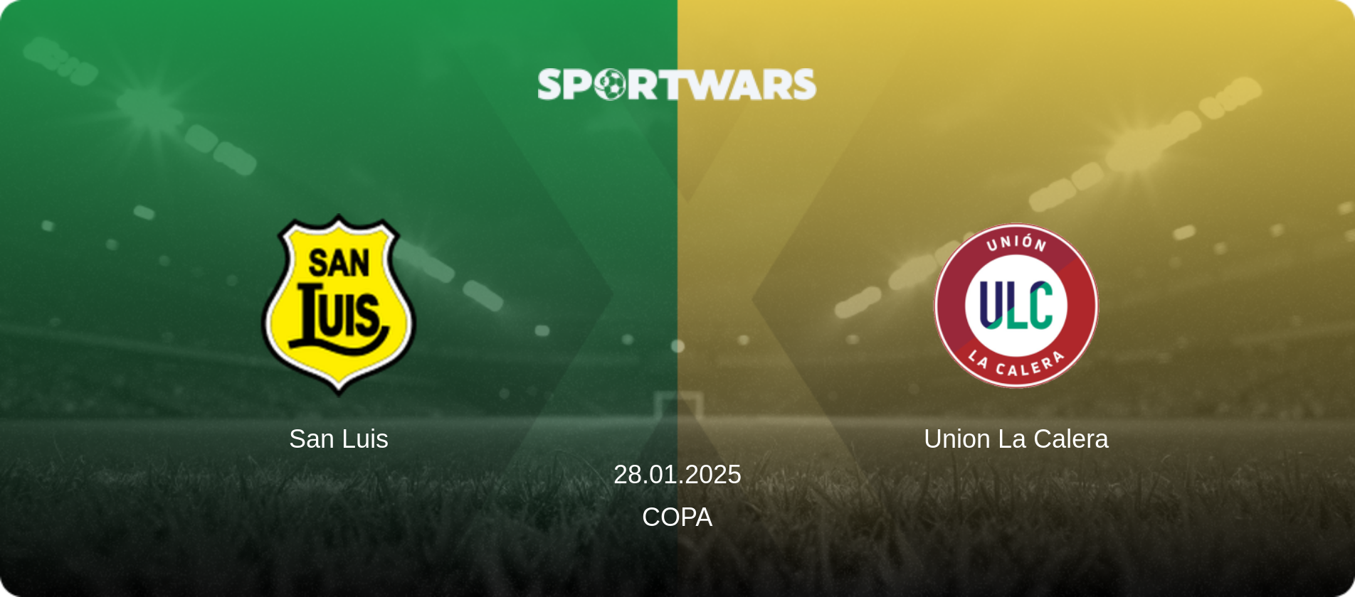 San Luis — Union La Calera, 28.01.2025 — Copa (match preview)
