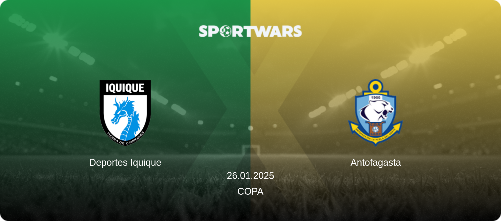 Deportes Iquique — Antofagasta, 26.01.2025 — Copa (match preview)