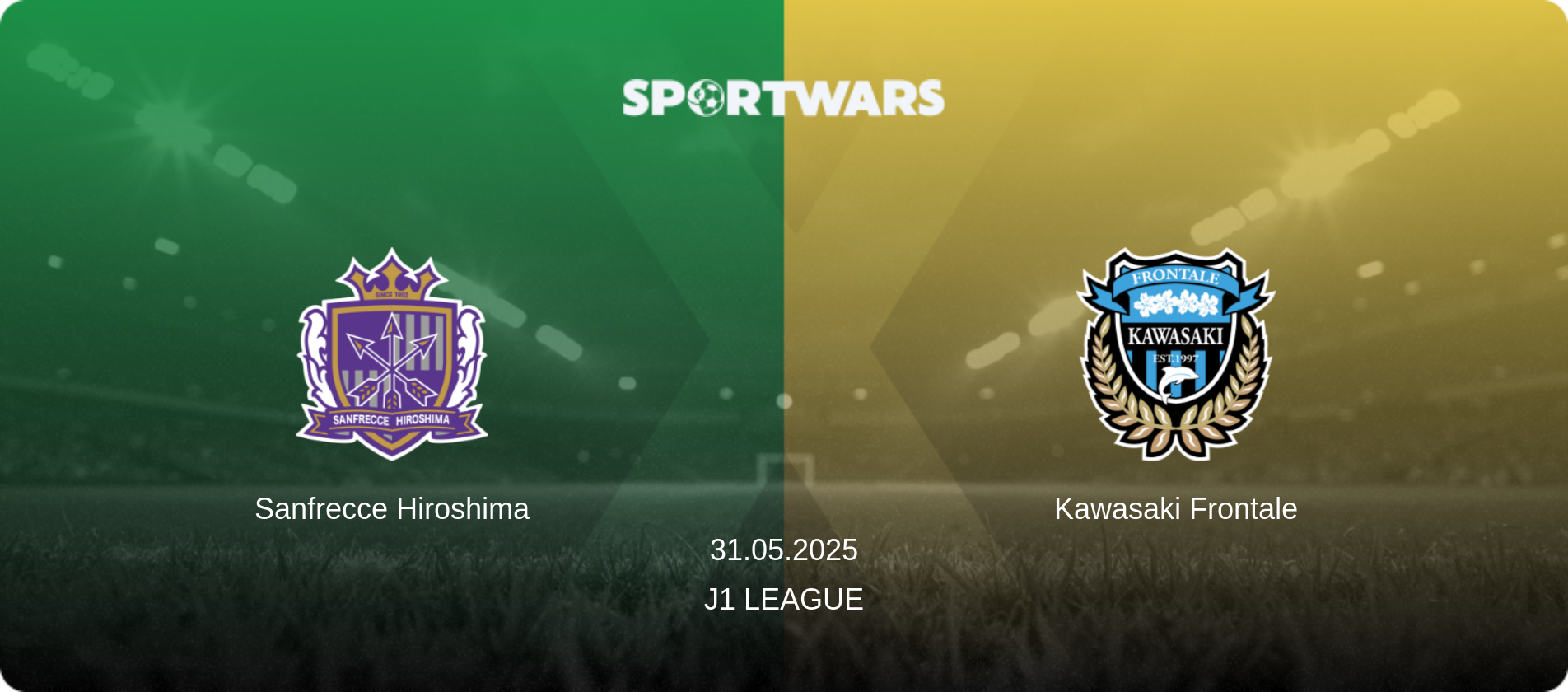 Sanfrecce Hiroshima — Kawasaki Frontale, 31.05.2025 — J1 League (match preview)