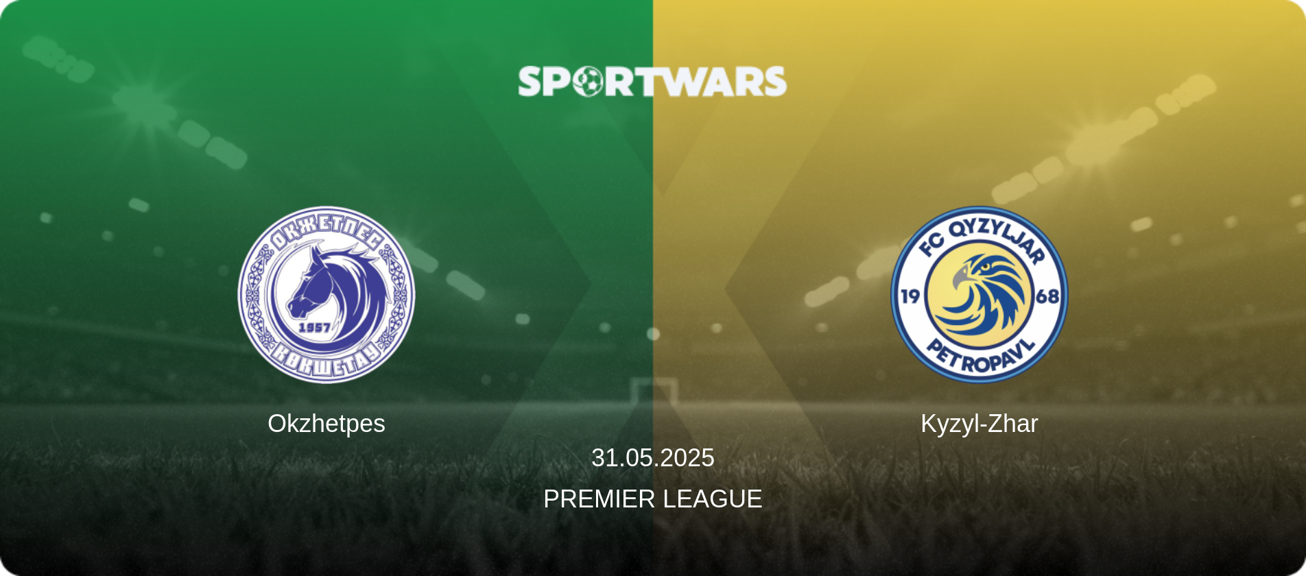 Okzhetpes — Kyzyl-Zhar, 31.05.2025 — Premier League (match preview)