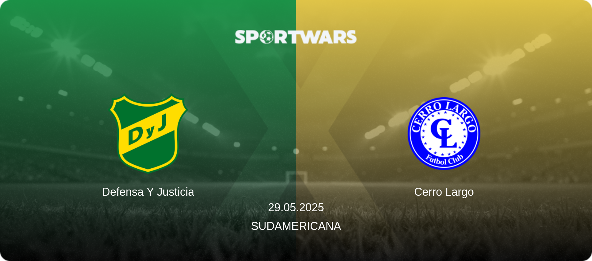 Defensa Y Justicia — Cerro Largo, 29.05.2025 — Sudamericana (match preview)