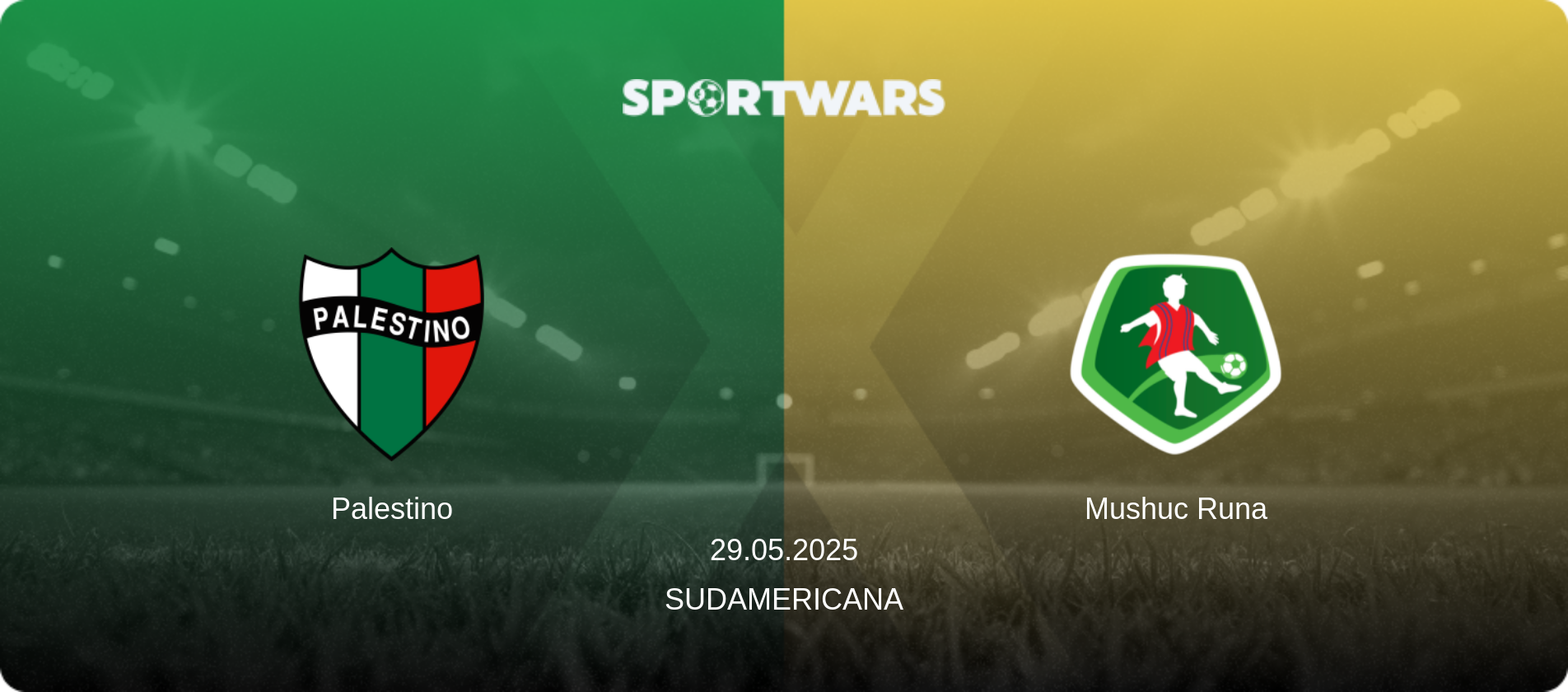 Palestino — Mushuc Runa, 29.05.2025 — Sudamericana (match preview)