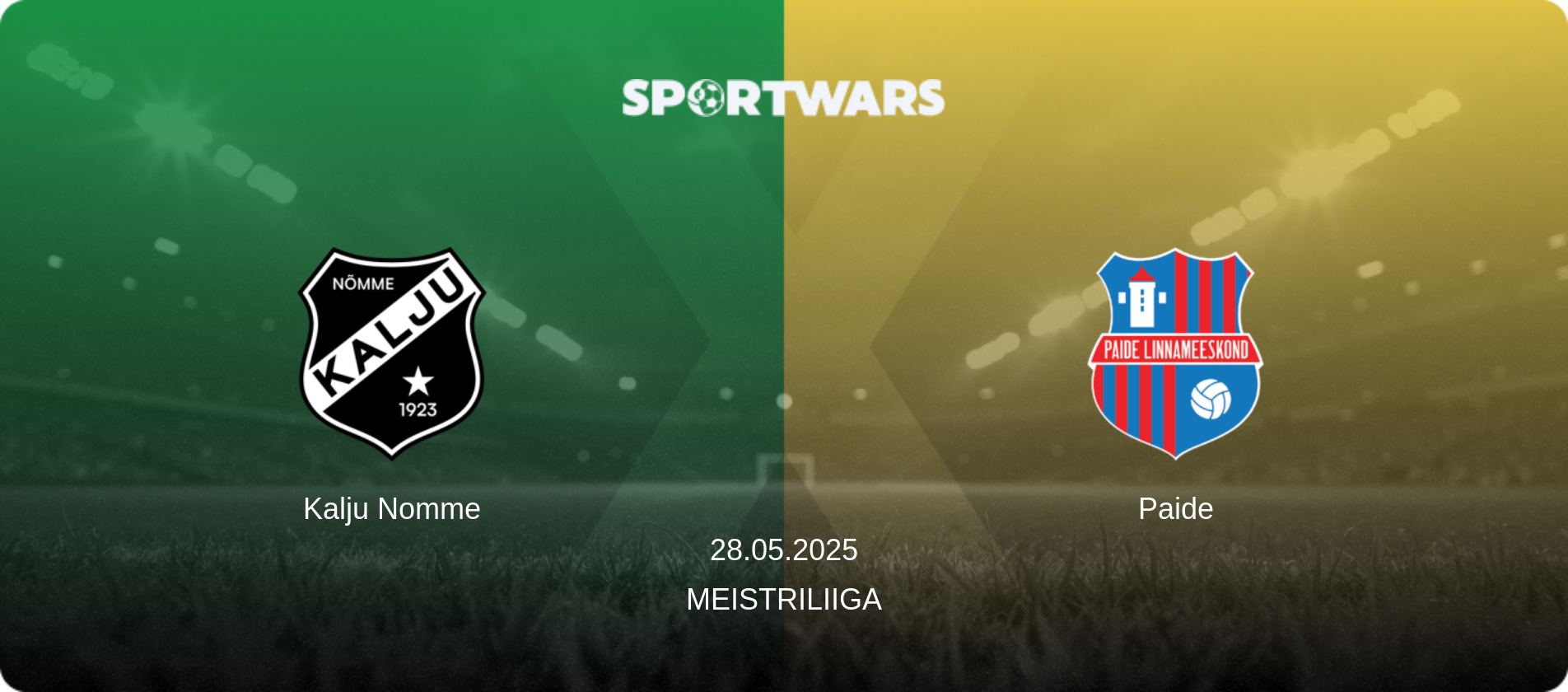 Kalju Nomme — Paide, 28.05.2025 — Meistriliiga (match preview)
