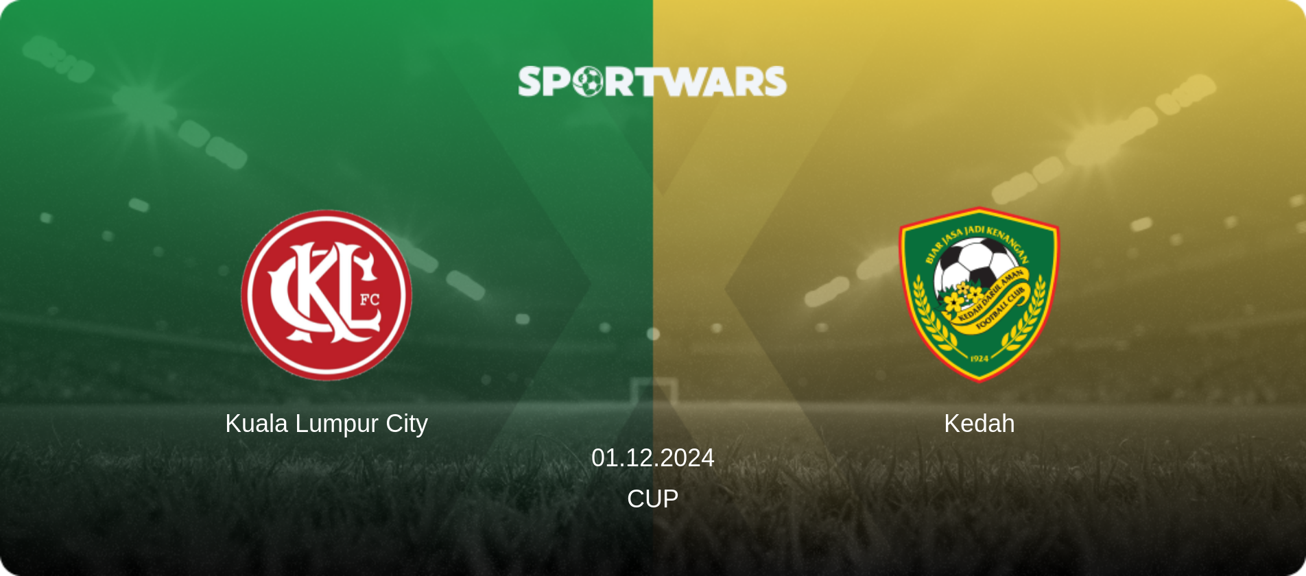 Kuala Lumpur City — Kedah, 01.12.2024 — Cup (match preview)
