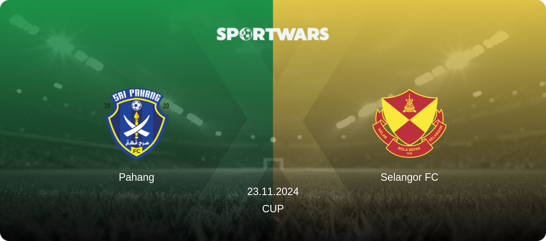 Pahang — Selangor FC, 23.11.2024 — Cup (match preview)