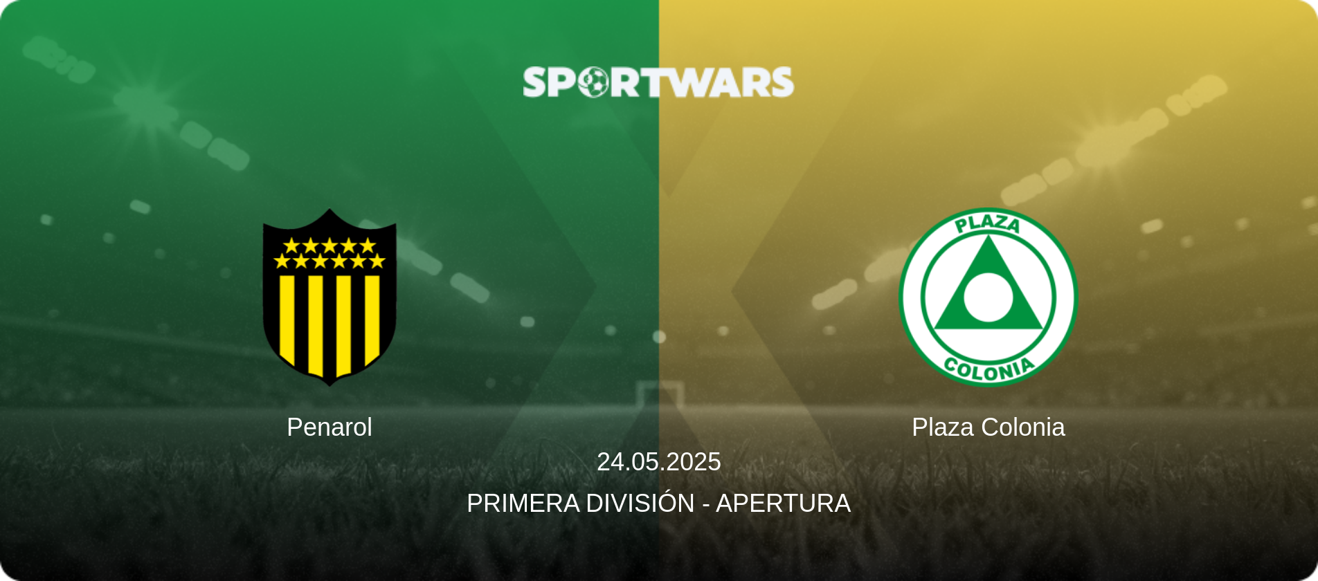 Penarol — Plaza Colonia, 24.05.2025 — Primera División - Apertura (match preview)