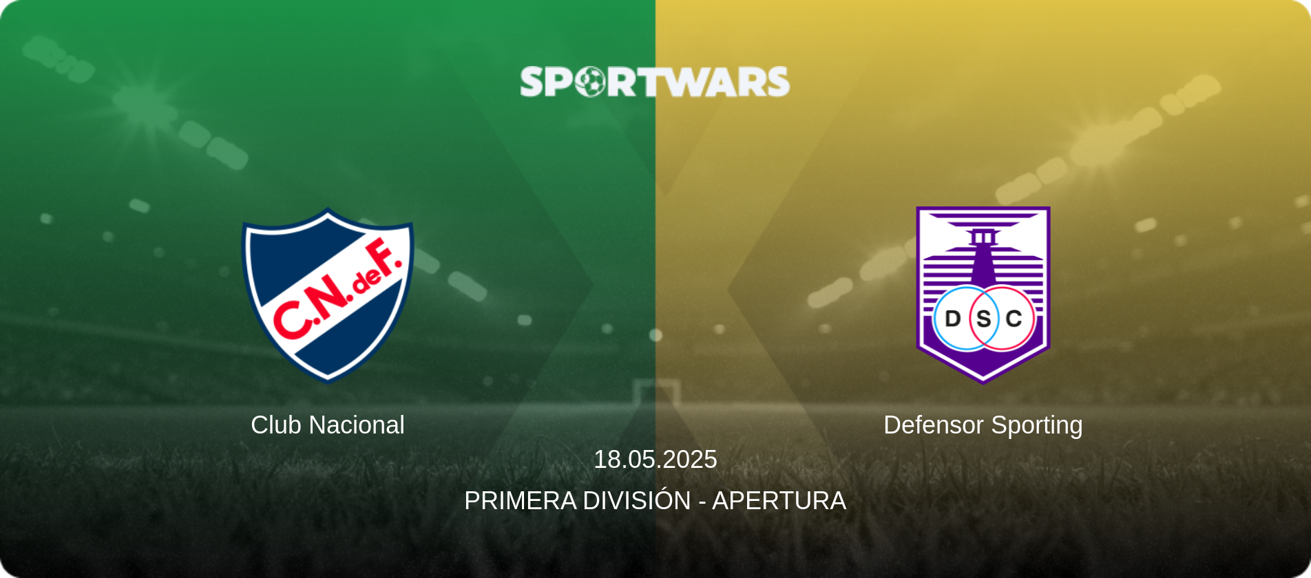Club Nacional — Defensor Sporting, 18.05.2025 — Primera División - Apertura (match preview)