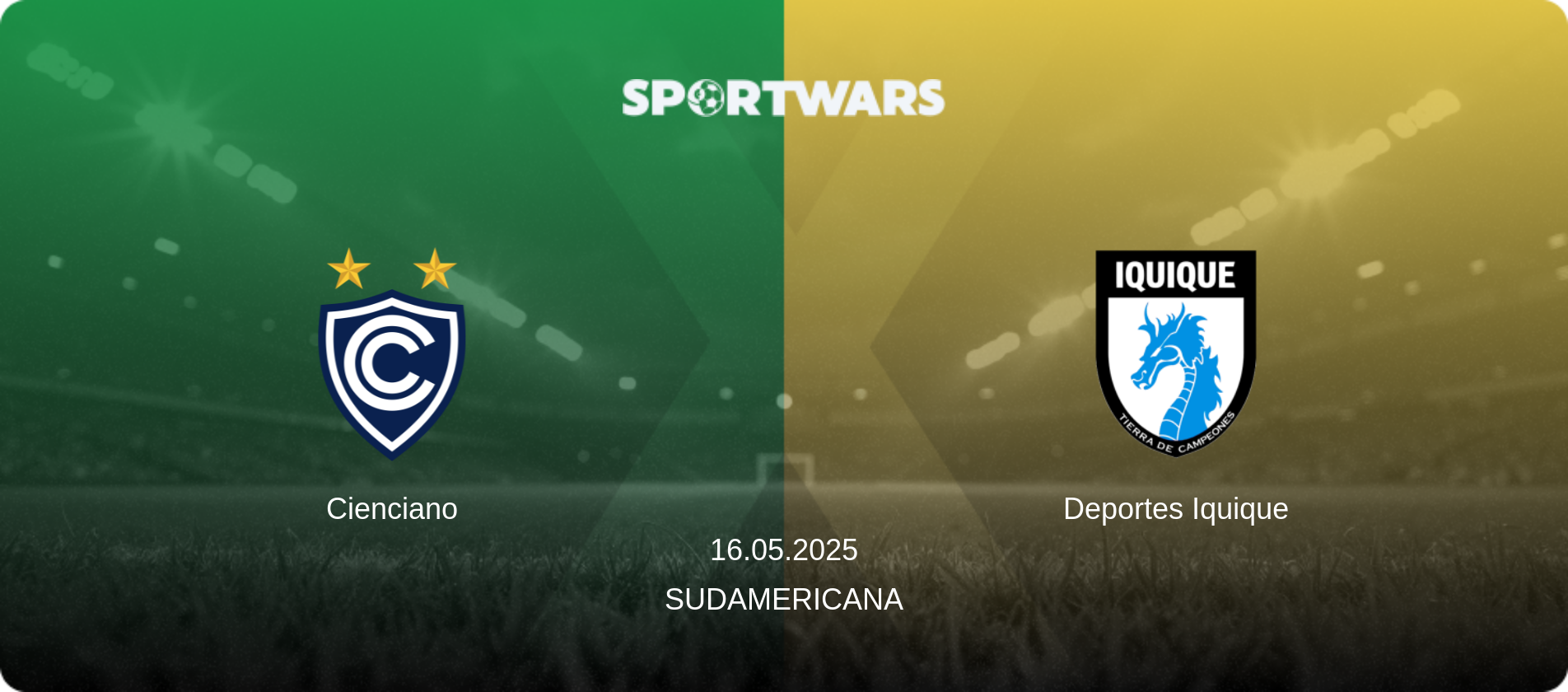 Cienciano — Deportes Iquique, 16.05.2025 — Sudamericana (match preview)