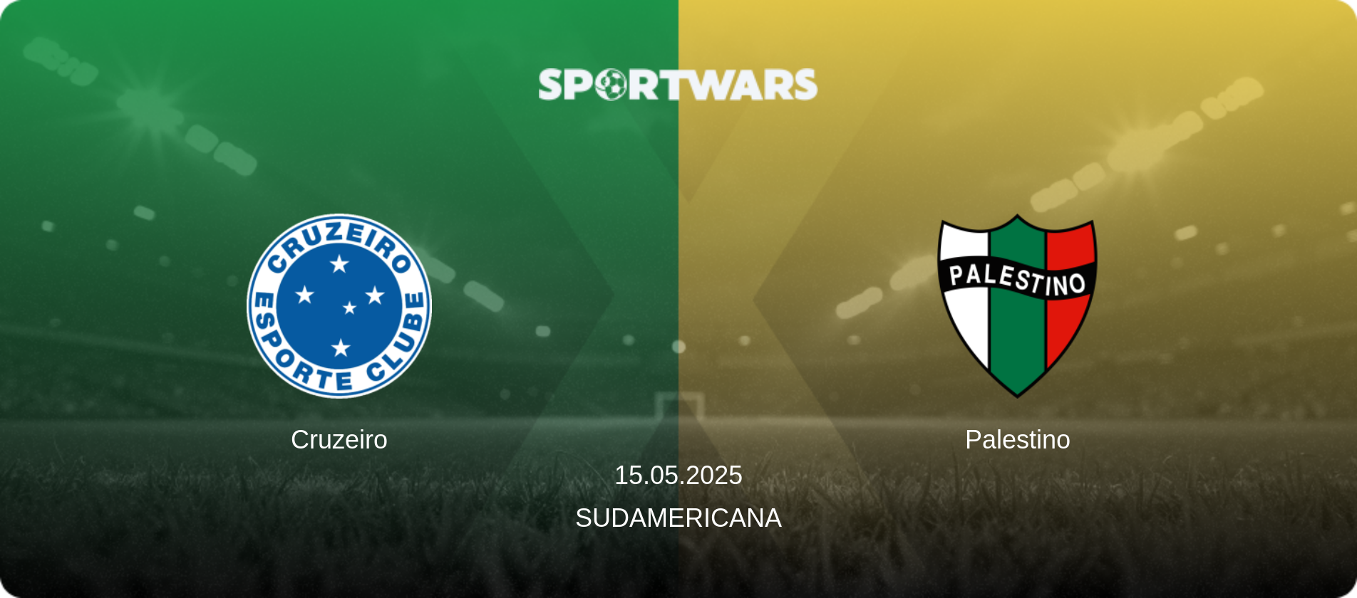 Cruzeiro — Palestino, 15.05.2025 — Sudamericana (match preview)