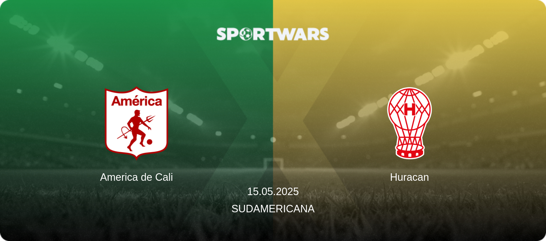 America de Cali — Huracan, 15.05.2025 — Sudamericana (match preview)
