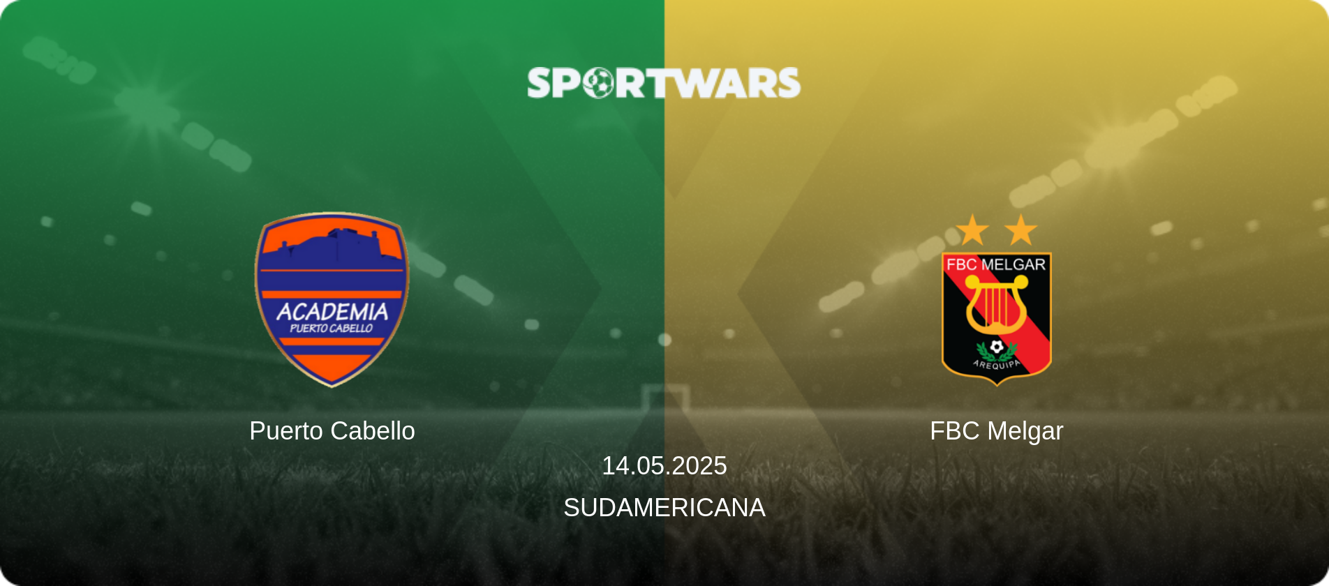 Puerto Cabello — FBC Melgar, 14.05.2025 — Sudamericana (match preview)