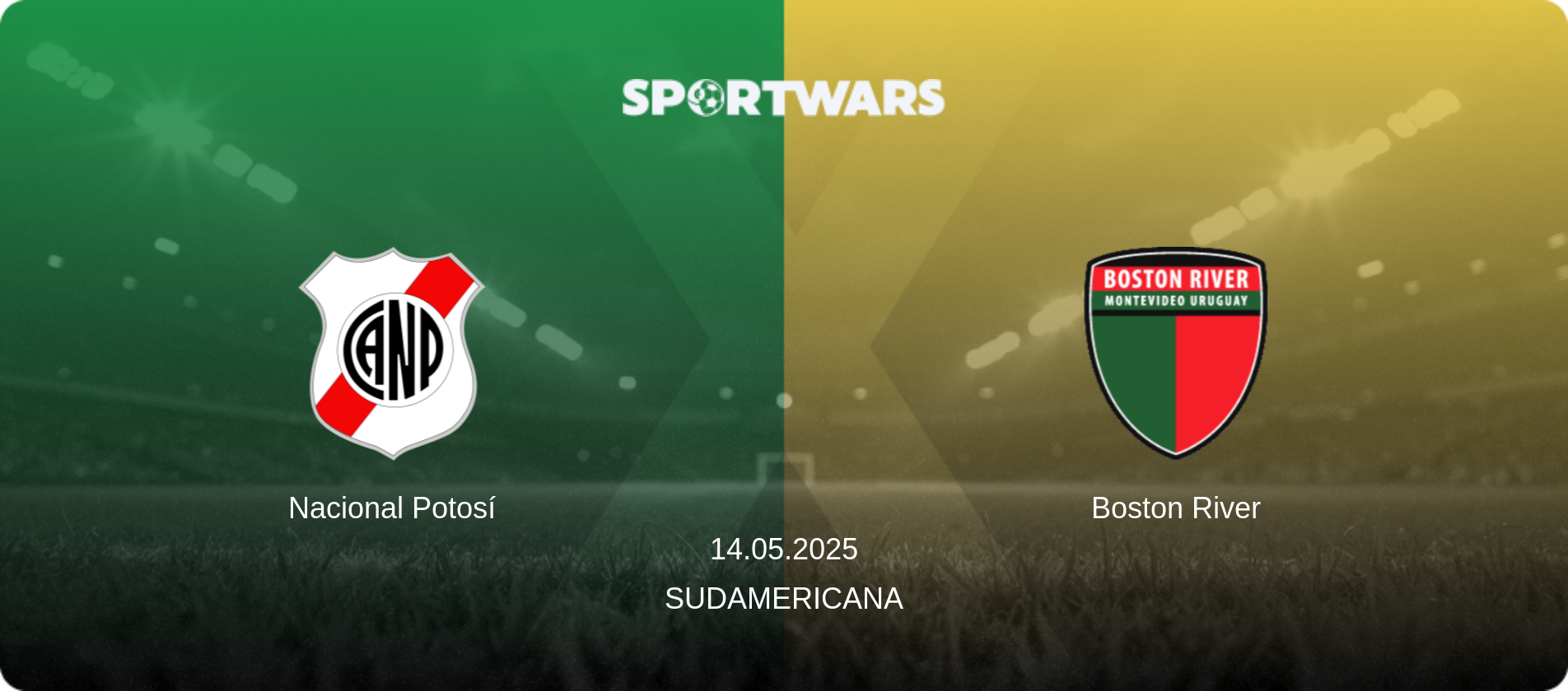 Nacional Potosí — Boston River, 14.05.2025 — Sudamericana (match preview)