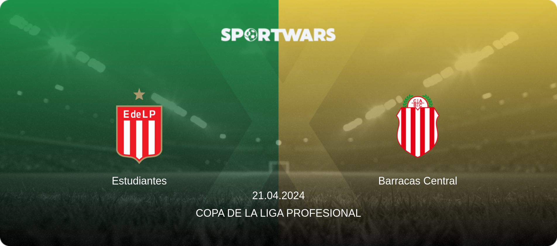 Estudiantes — Barracas Central, 21.04.2024 — Copa de la Liga Profesional (match preview)
