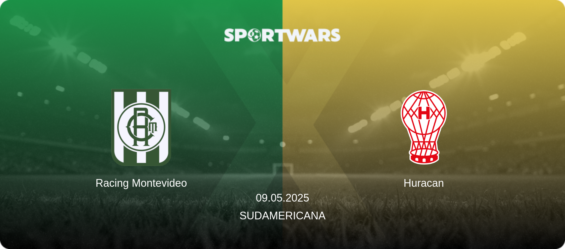 Racing Montevideo — Huracan, 09.05.2025 — Sudamericana (match preview)