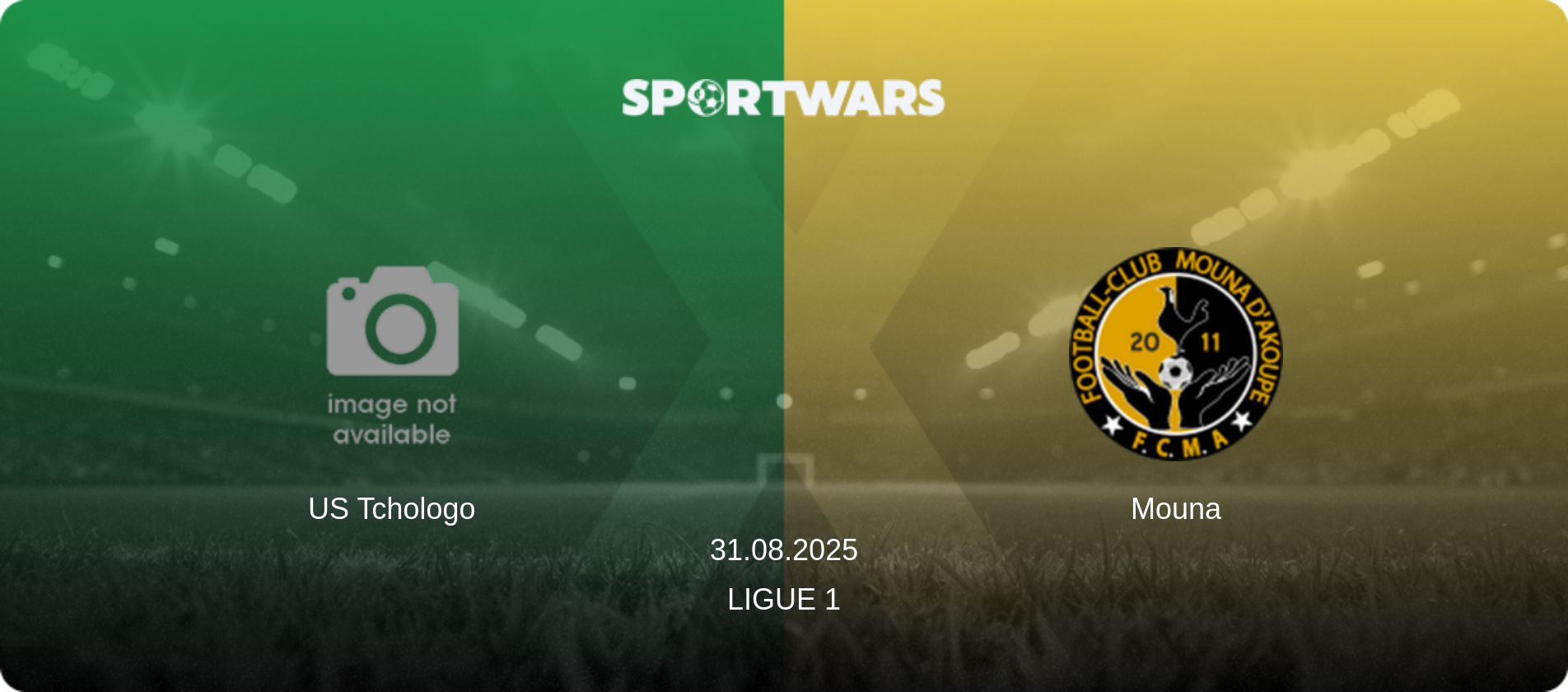 US Tchologo — Mouna, 31.08.2025 — Ligue 1 (match preview)