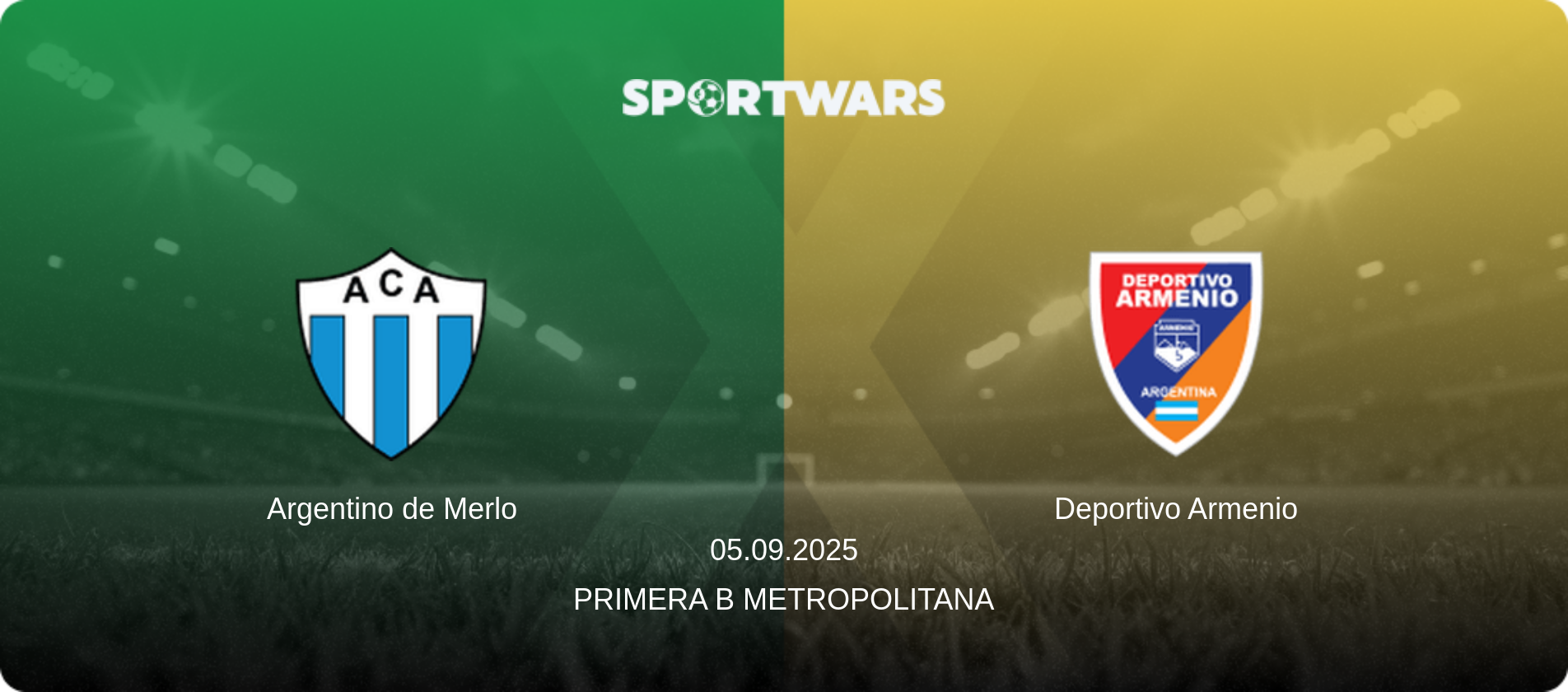 Argentino de Merlo — Deportivo Armenio, 05.09.2025 — Primera B Metropolitana (match preview)