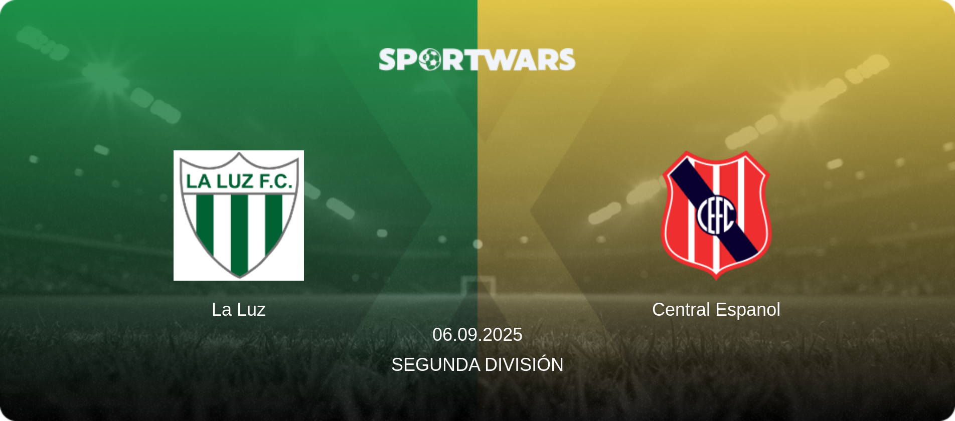 La Luz — Central Espanol, 06.09.2025 — Segunda División (match preview)