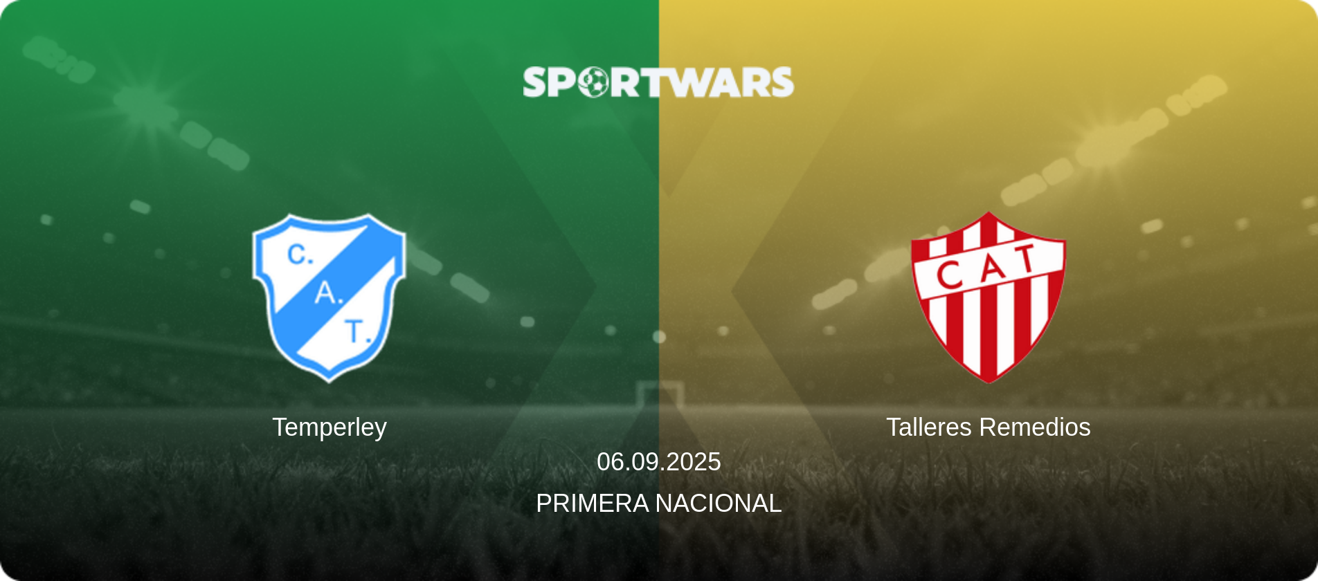 Temperley — Talleres Remedios, 06.09.2025 — Primera Nacional (match preview)