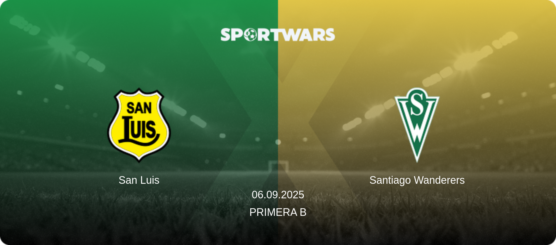 San Luis — Santiago Wanderers, 06.09.2025 — Primera B (match preview)