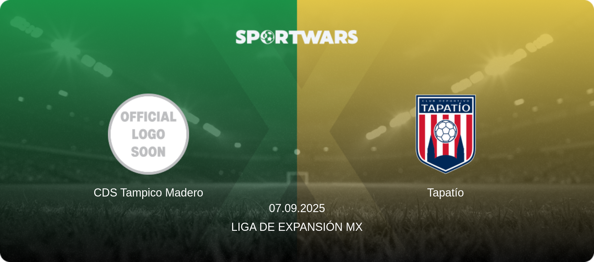 CDS Tampico Madero — Tapatío, 07.09.2025 — Liga de Expansión MX (match preview)
