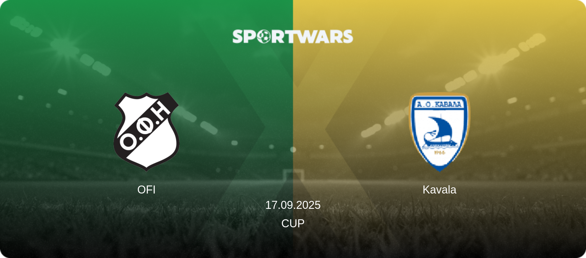 OFI — Kavala, 17.09.2025 — Cup (match preview)