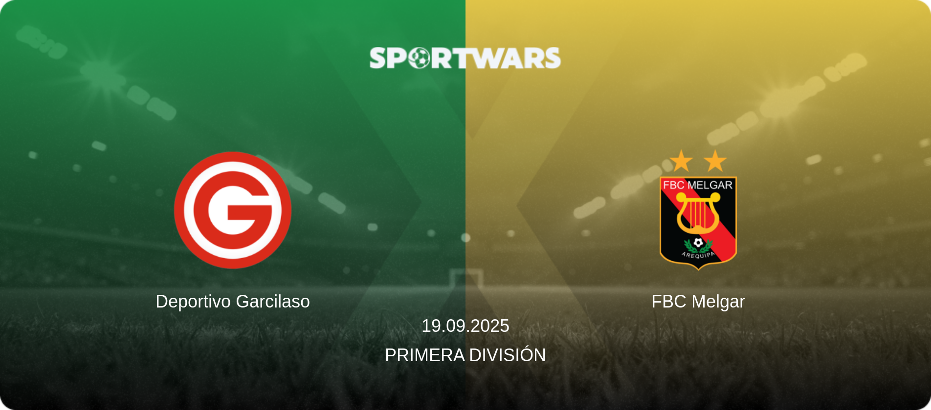 Deportivo Garcilaso — FBC Melgar, 19.09.2025 — Primera División (match preview)
