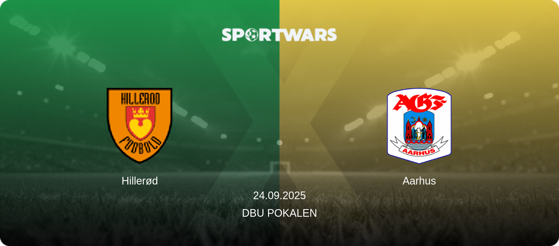 Hillerød — Aarhus, 24.09.2025 — DBU Pokalen (match preview)