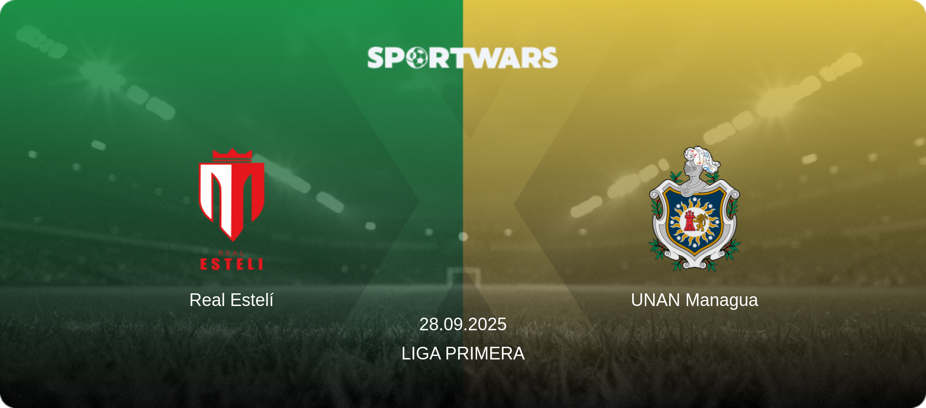 Real Estelí — UNAN Managua, 28.09.2025 — Liga Primera (match preview)