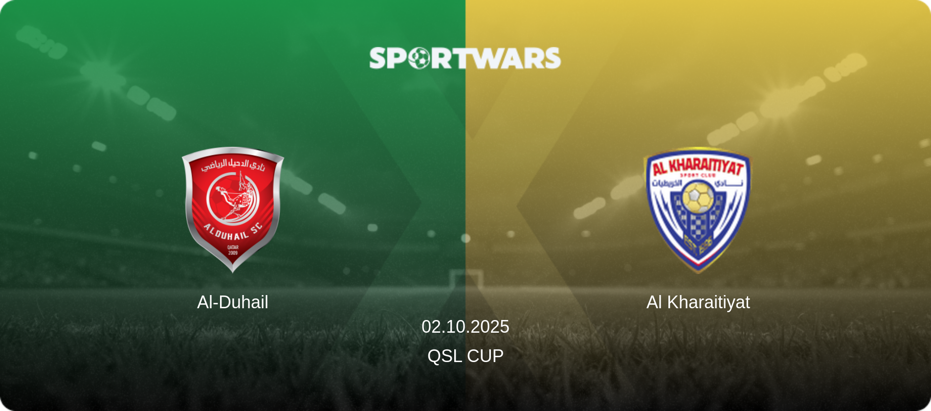 Al-Duhail — Al Kharaitiyat, 02.10.2025 — QSL Cup (match preview)