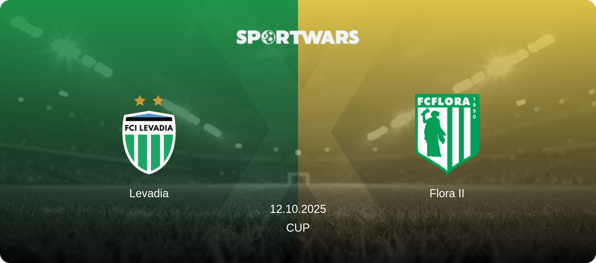 Levadia — Flora II, 12.10.2025 — Cup (match preview)