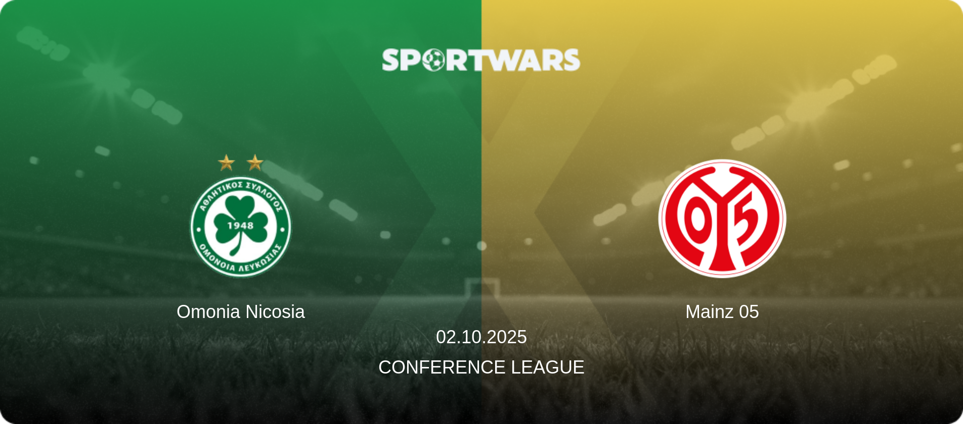 Omonia Nicosia — Mainz 05, 02.10.2025 — Conference League (match preview)