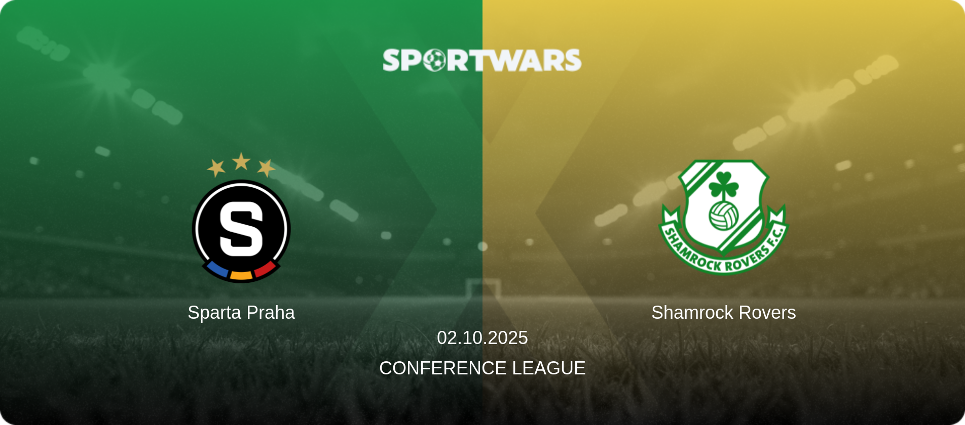 Sparta Praha — Shamrock Rovers, 02.10.2025 — Conference League (match preview)