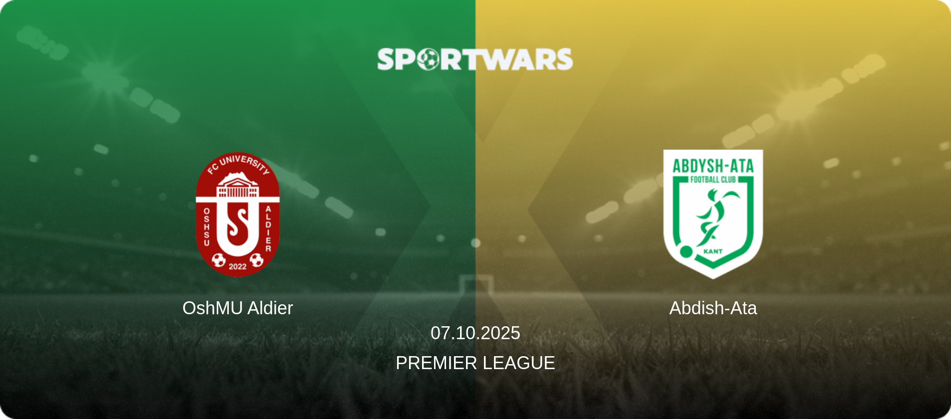 OshMU Aldier — Abdish-Ata, 07.10.2025 — Premier League (match preview)