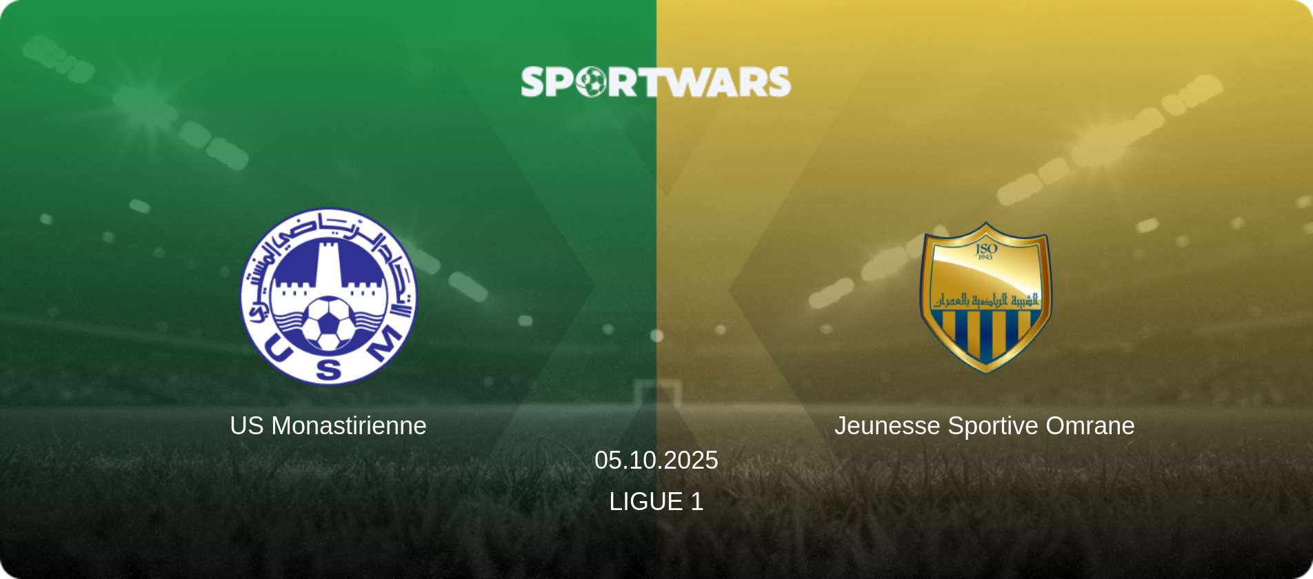 US Monastirienne — Jeunesse Sportive Omrane, 05.10.2025 — Ligue 1 (match preview)