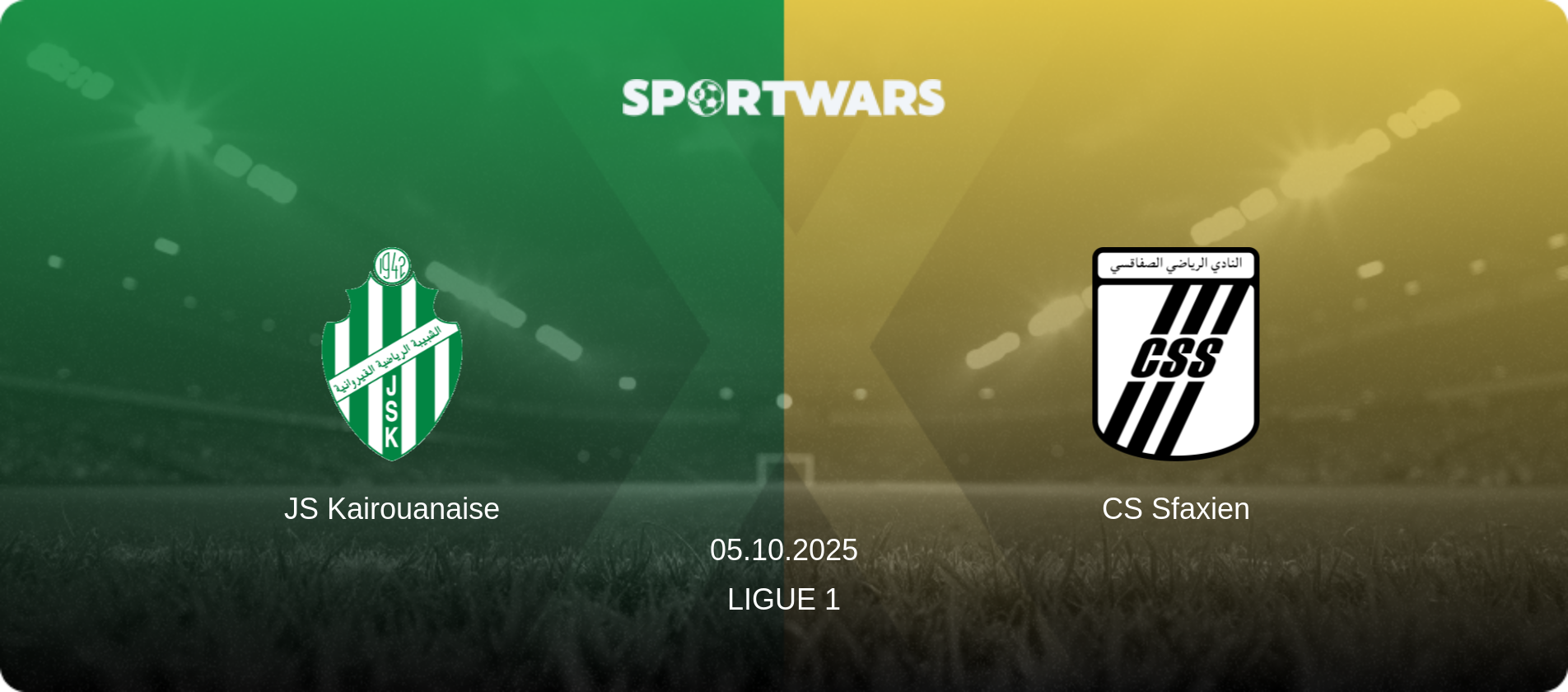 JS Kairouanaise — CS Sfaxien, 05.10.2025 — Ligue 1 (match preview)