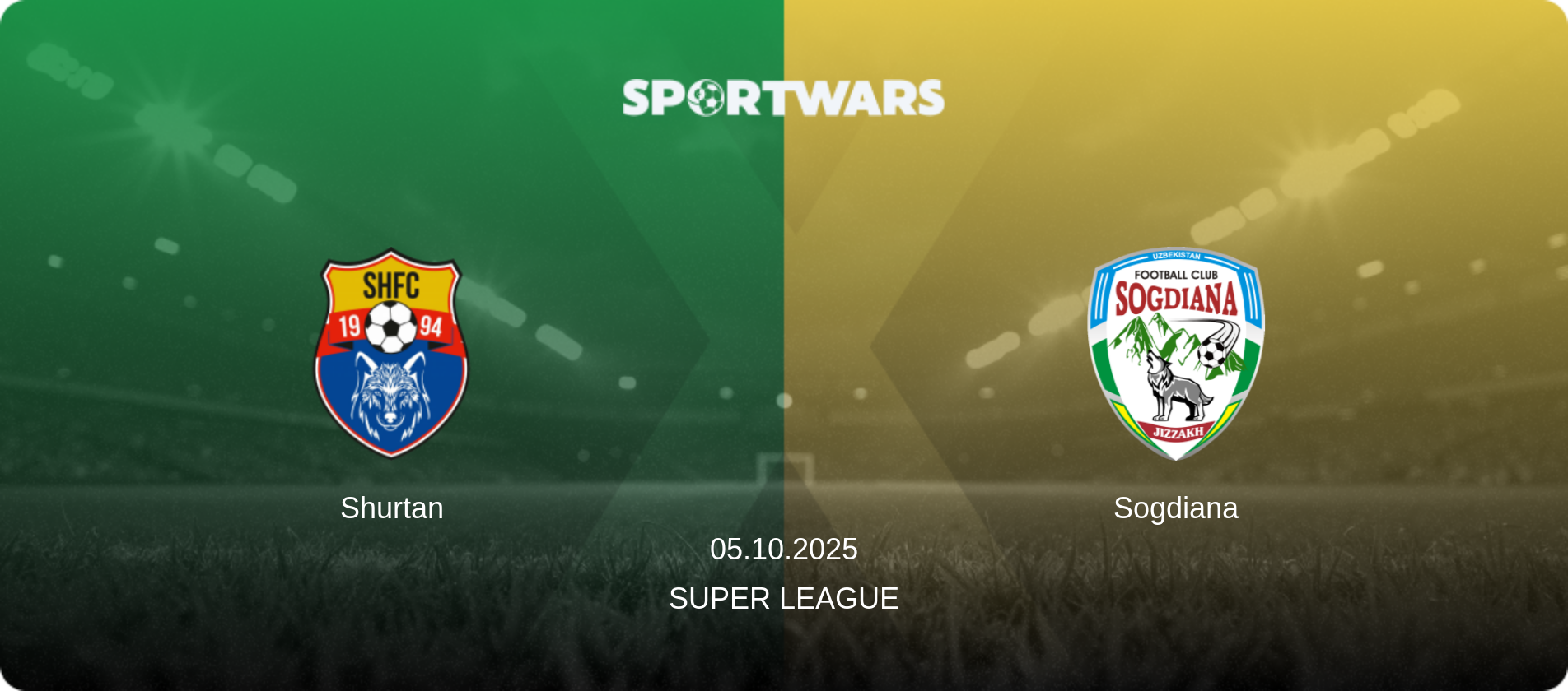 Shurtan — Sogdiana, 05.10.2025 — Super League (match preview)