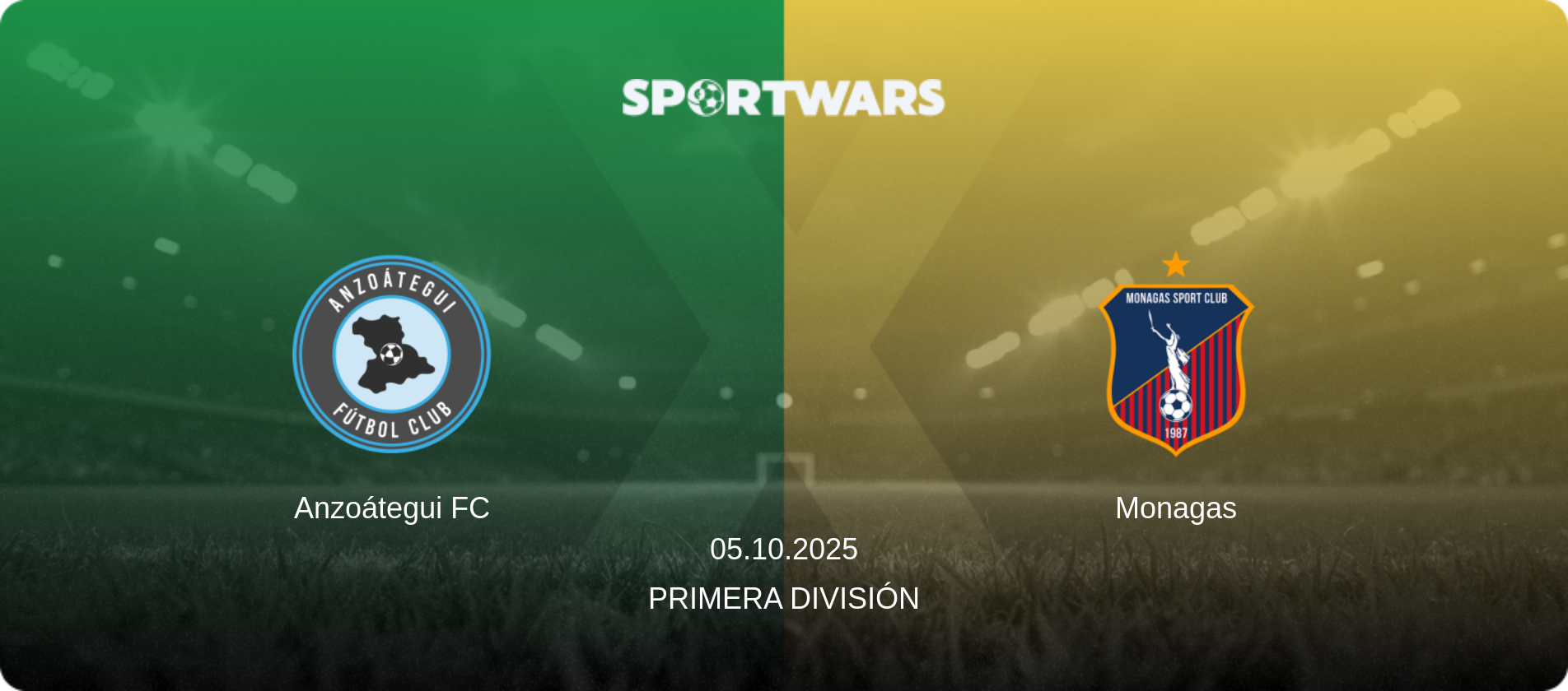 Anzoátegui FC — Monagas, 05.10.2025 — Primera División (match preview)