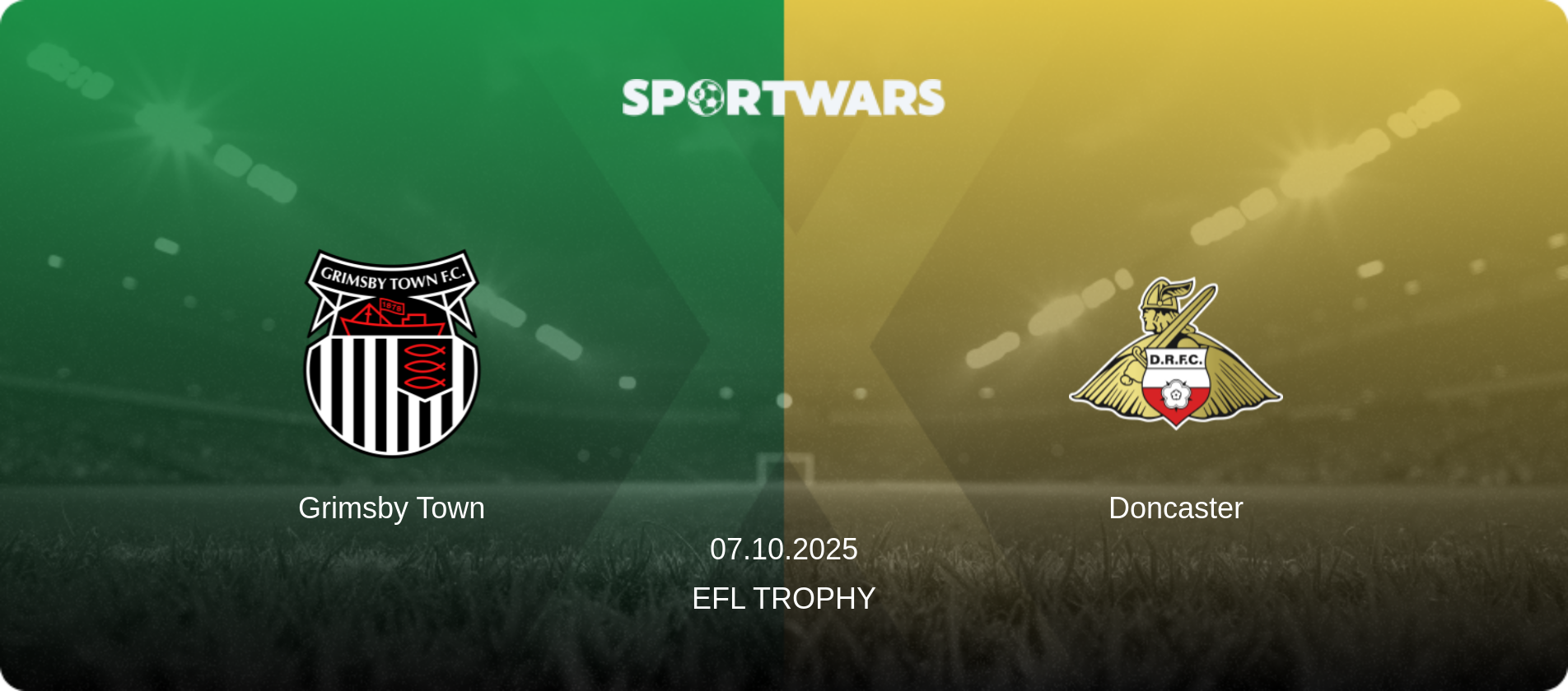Grimsby Town — Doncaster, 07.10.2025 — EFL Trophy (match preview)