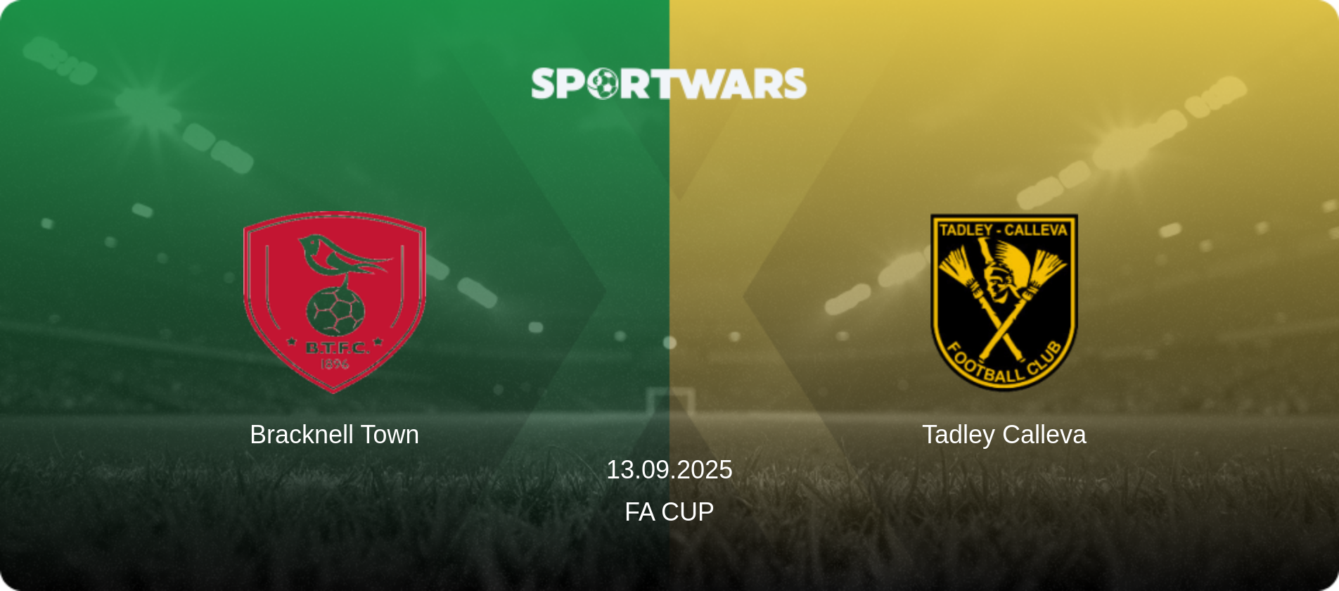 Bracknell Town — Tadley Calleva, 13.09.2025 — FA Cup (match preview)