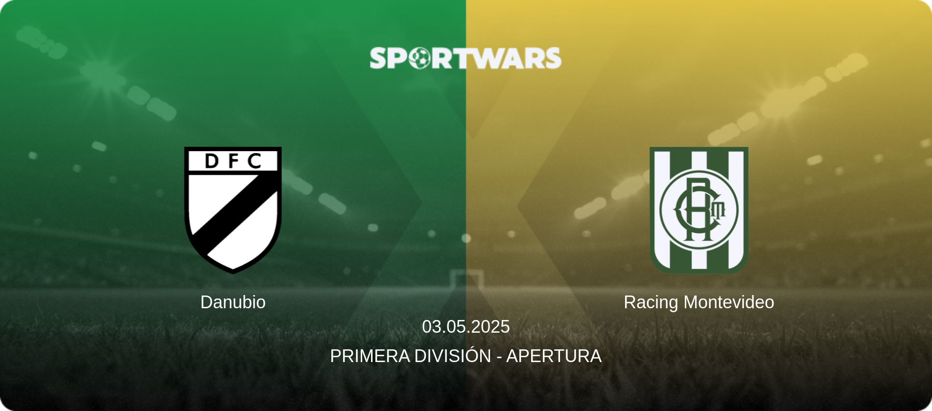 Danubio — Racing Montevideo, 03.05.2025 — Primera División - Apertura (match preview)