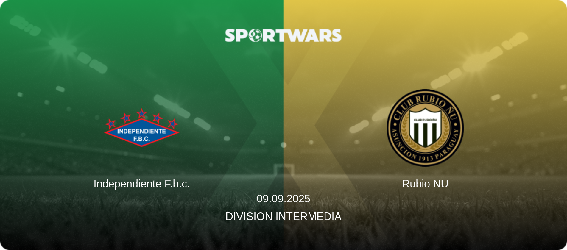 Independiente F.b.c. — Rubio NU, 09.09.2025 — Division Intermedia (match preview)