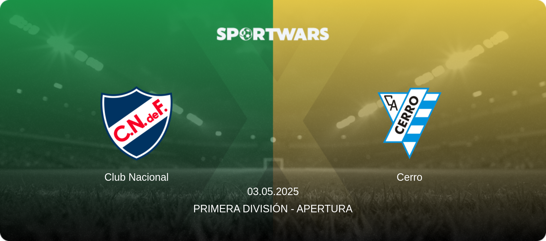 Club Nacional — Cerro, 03.05.2025 — Primera División - Apertura (match preview)