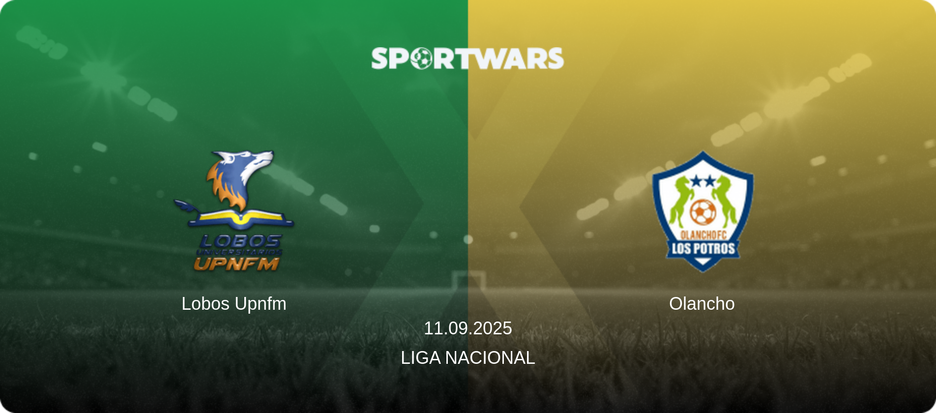 Lobos Upnfm — Olancho, 11.09.2025 — Liga Nacional (match preview)
