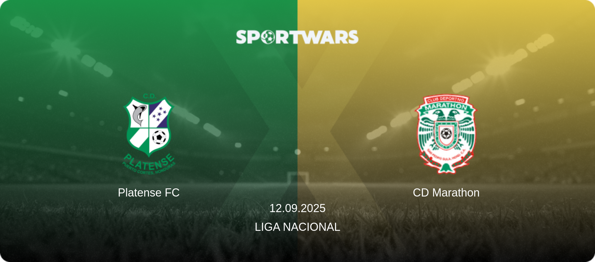 Platense FC — CD Marathon, 12.09.2025 — Liga Nacional (match preview)