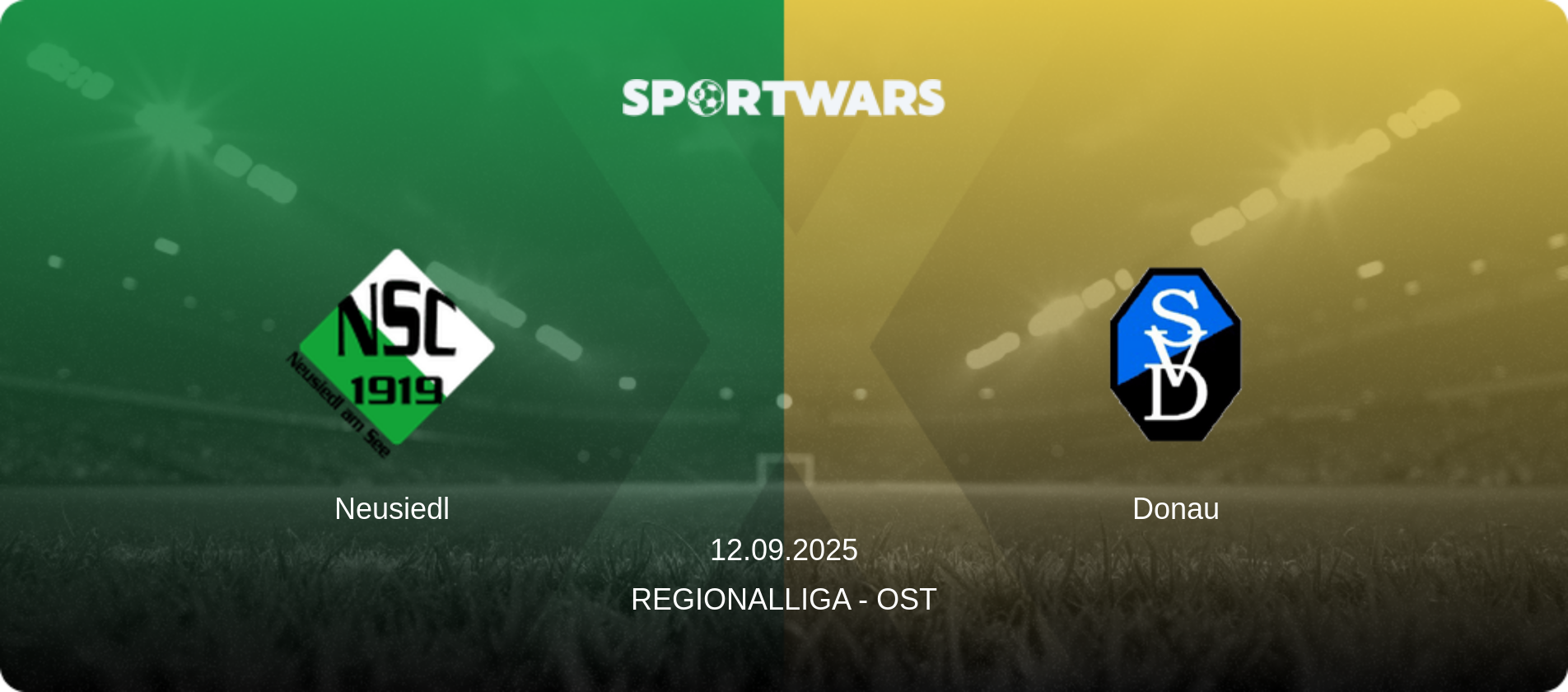 Neusiedl — Donau, 12.09.2025 — Regionalliga - Ost (match preview)