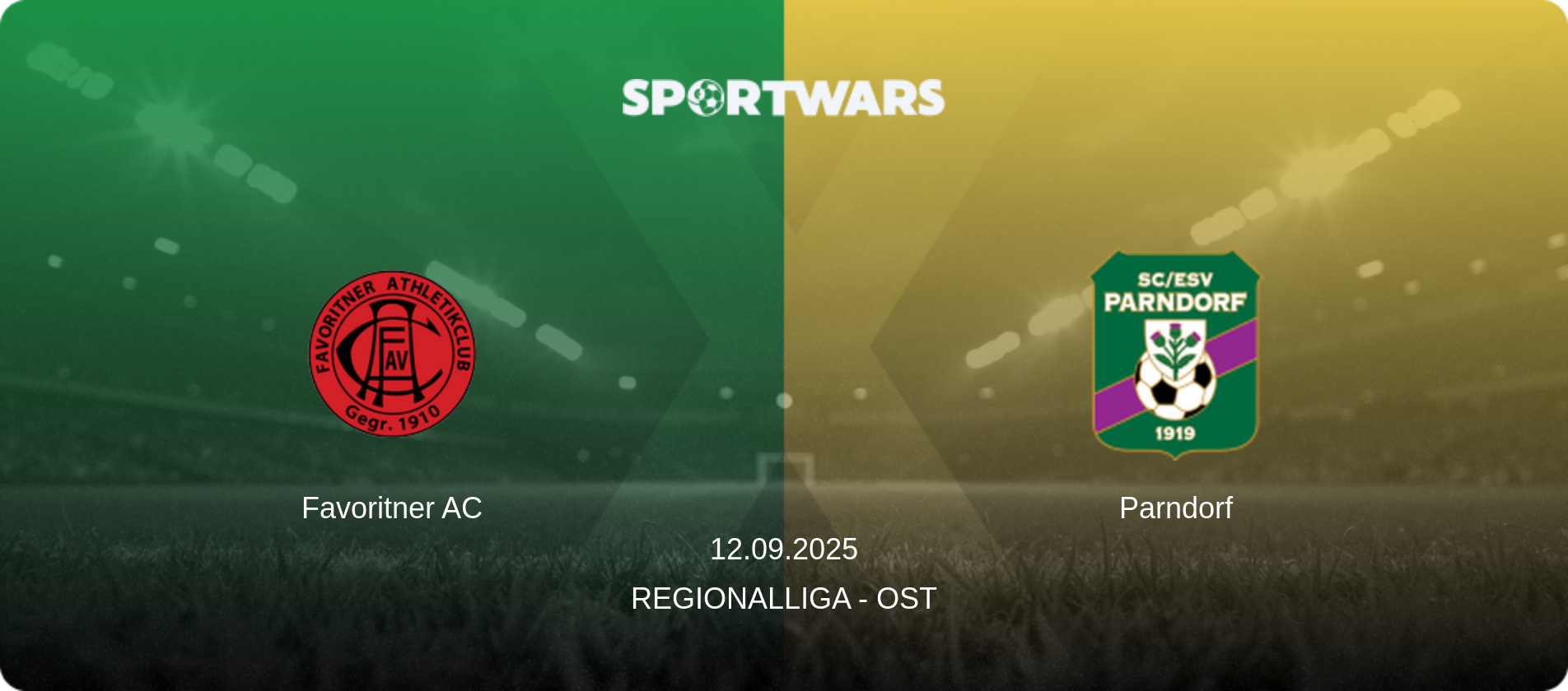 Favoritner AC — Parndorf, 12.09.2025 — Regionalliga - Ost (match preview)
